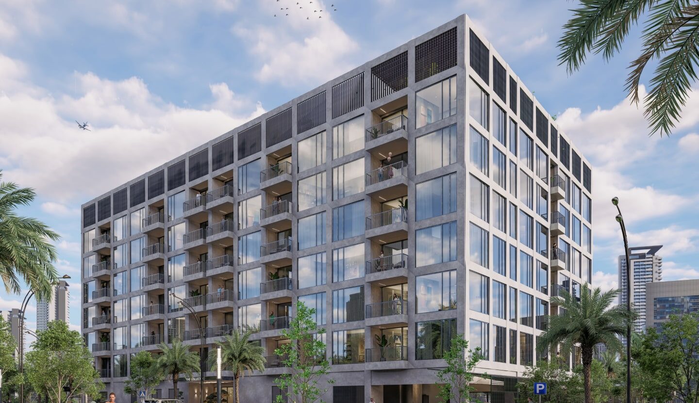 Exterior Rendering of The Collective Off-Plan Apartments in Dubai South